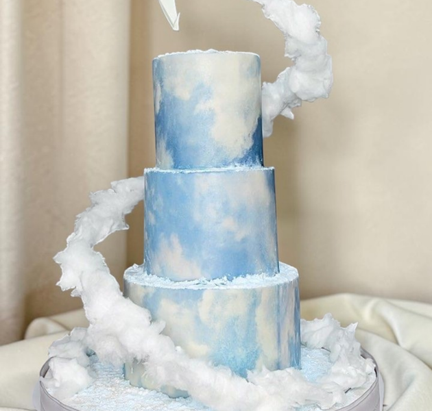 Travel Theme Celebration Cake