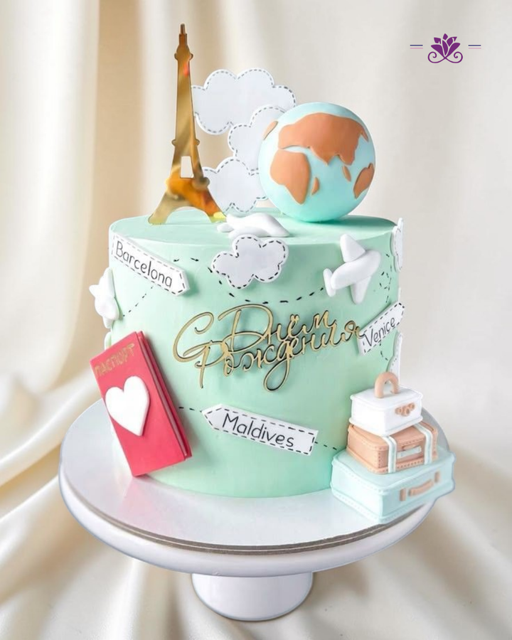 Around The World Cake