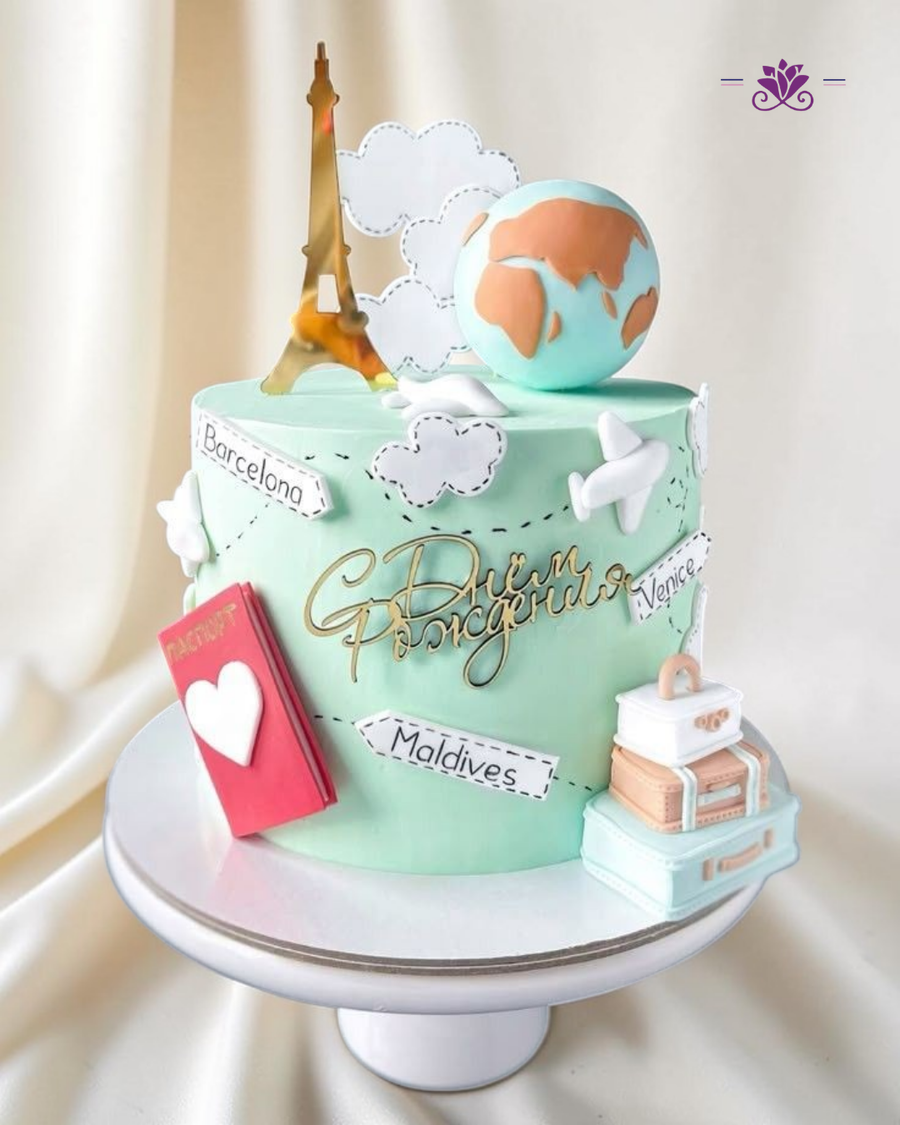 Around The World Cake