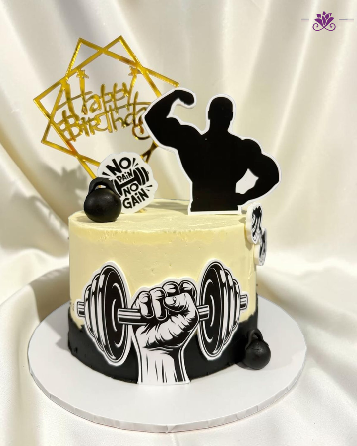 Gym Motivation Cake